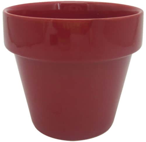 The Joy of Gardening Electric Pot - Red Perspective: front