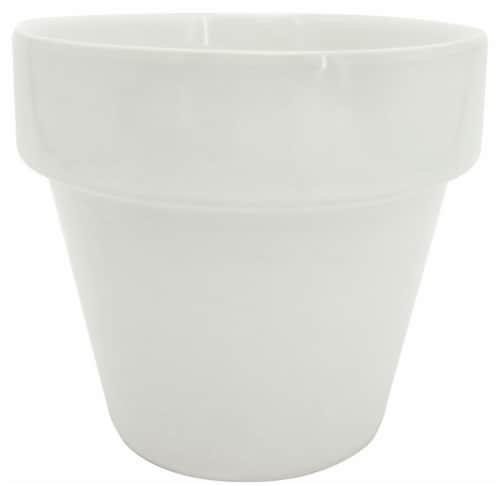 The Joy of Gardening Electric Pot - White Perspective: front
