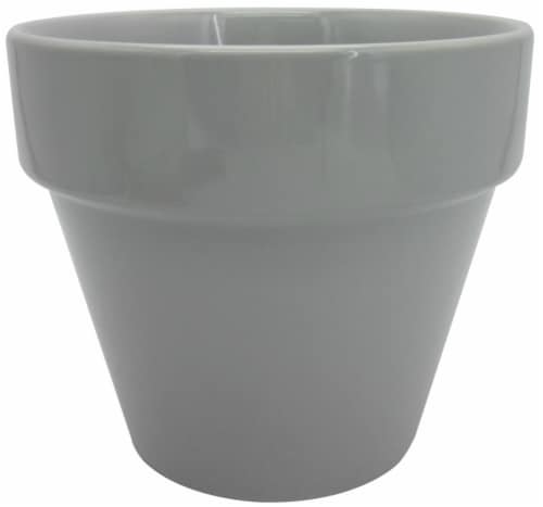 The Joy of Gardening Electric Pot - Gray Perspective: front