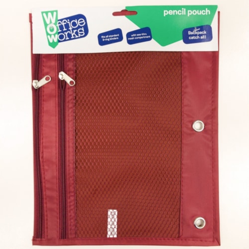 Office Works® Nylon Mesh Pencil Pouch - Assorted, 1 ct - Kroger