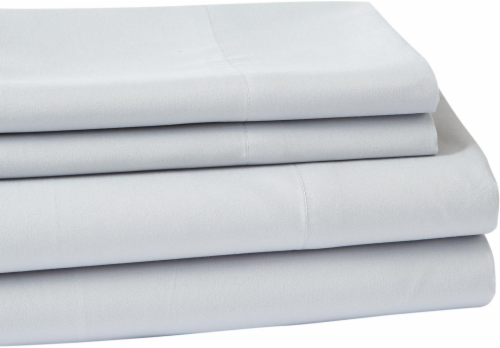 Everyday Living®  Microfiber Sheet Set - High Rise Gray Perspective: front
