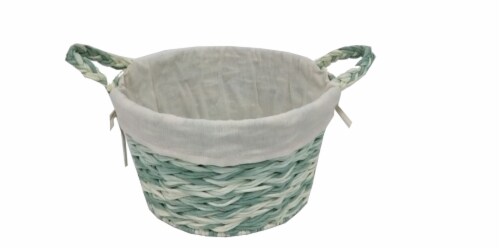 HD Designs Large Paper Rope Decorative Basket Perspective: front