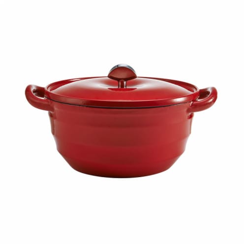 Lodge Cast Iron Dutch Oven - Red, 6 qt - Fred Meyer