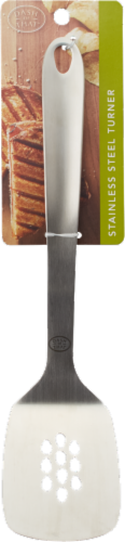 Dash of That™ Stainless Steel Turner - Silver Perspective: front