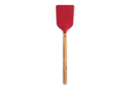 Dash of That Olivewood Silicone Turner - Assorted Perspective: front