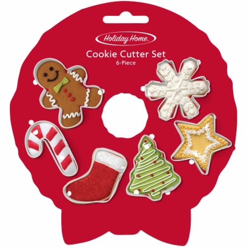 Holiday Home™ Wreath Cookie Cutter Set Perspective: front