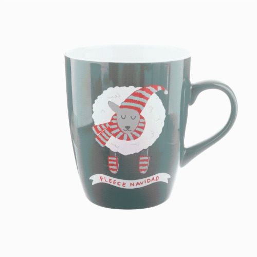Holiday Home Fleece Navidad Jumbo Mug Perspective: front