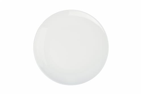 Dash of That Coupe Appetizer Plate - White Perspective: front