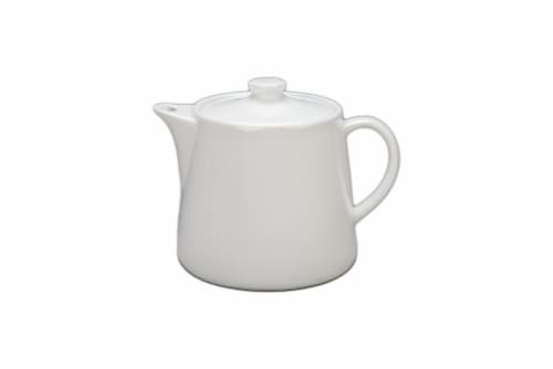 Dash of That Small Mod Teapot - White Perspective: front