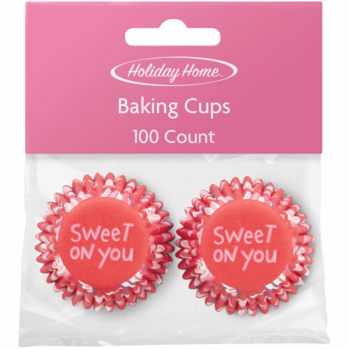 Holiday Home™ XOXO Mini Baking Cups Perspective: front