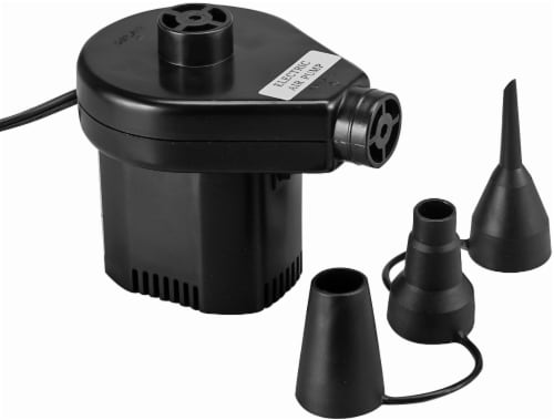 Glacier's Edge Sidewinder AC Air Pump - Black Perspective: front