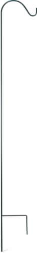 Panacea Round Single Shepherds Hook - Black Perspective: front