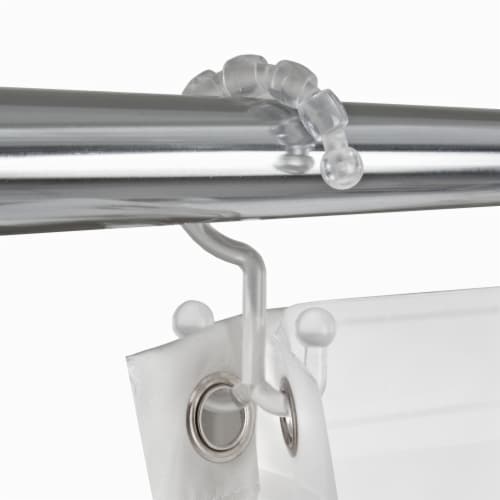 Everyday Living® Plastic Glide Double Shower Curtain Hook - Clear