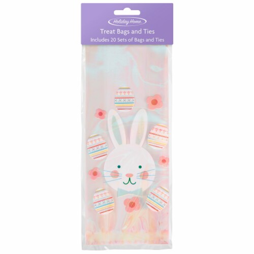 Holiday Home™ Irridescent Easter Treat Bags Perspective: front