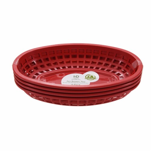 HD Designs Outdoors® Fry Basket - Red Perspective: front