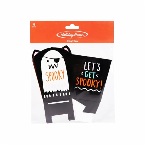 Holiday Home® Halloween Treat Box - 4 pk Perspective: front