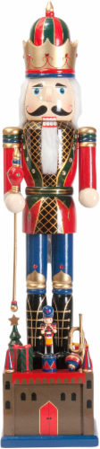 Holiday Home® King Nutcracker on Castle Perspective: front