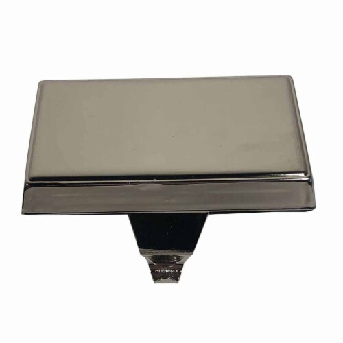 Holiday Home Silver Platform Christmas Stocking Holders Perspective: front