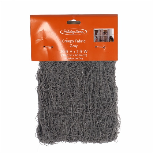 Holiday Home Creepy Fabric Decoration - Gray Perspective: front