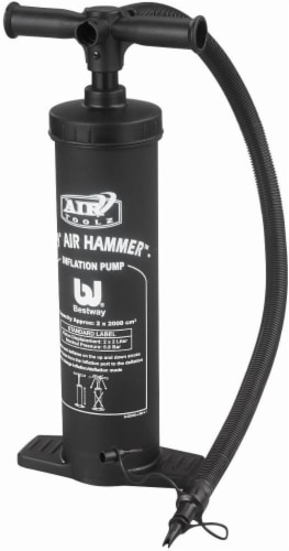 Glacier's Edge Air Hammer Inflation Pump - Black Perspective: front