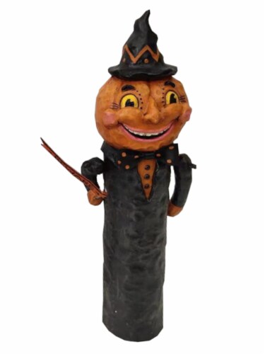 Holiday Home Vintage Halloween Pumpkin Decor Perspective: front