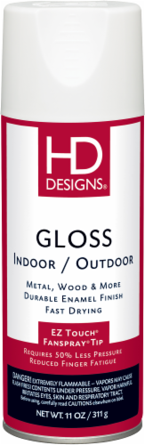 HD Designs® Indoor/Outdoor Fast Drying Enamel Finish Perspective: front
