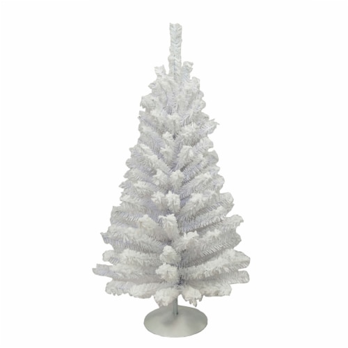 Holiday Home Cremesicle Christmas Tree - White Perspective: front