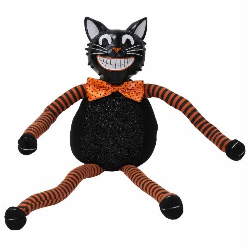 Holiday Home Fabric Cat Shelf Sitter Perspective: front