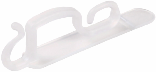 Holiday Home Gutter and Shingle Light Clips - Clear Perspective: front