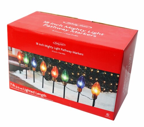 Holiday Home® Ornament Pathway Markers Decor - 8 Pack Perspective: front