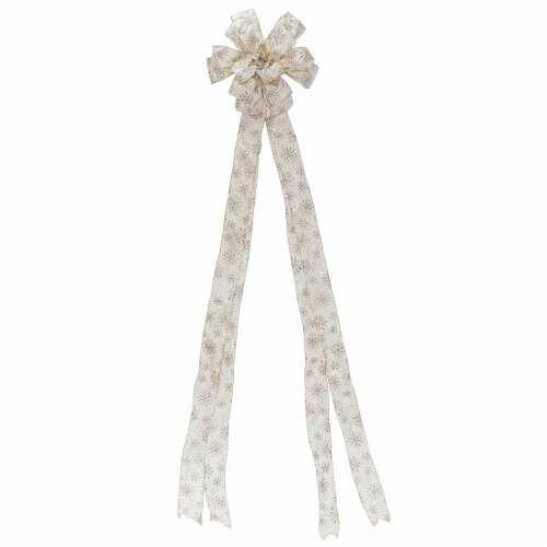 Holiday Home Tree Top Bows - Assorted Perspective: front