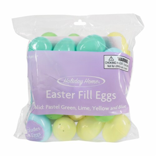 Holiday Home® Solid Pastel Cool Fill Eggs Perspective: front