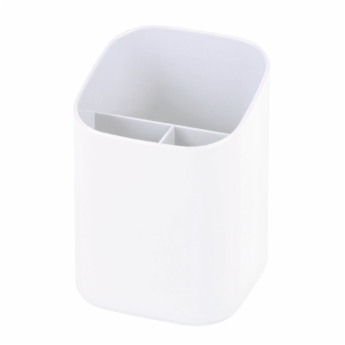 Everyday Living Vanity Organizer - Bright White Perspective: front