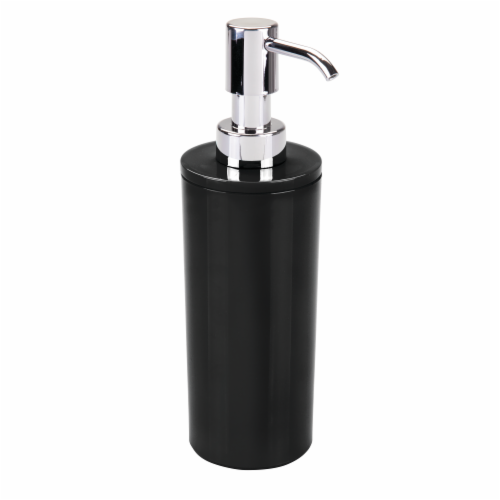 Everyday Living Fashion Soap Pump - Jet Black Perspective: front