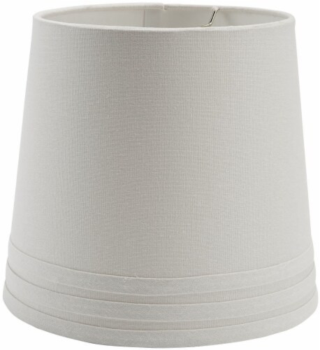 HD Designs® Linen Drum Lamp Shade - Natural Perspective: front
