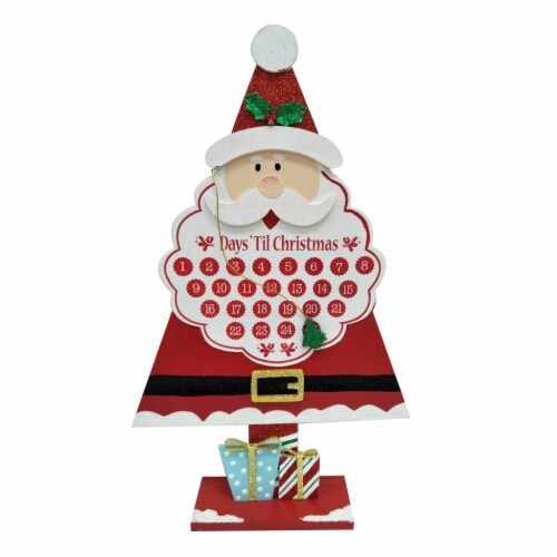 Holiday Home Santa Tree Shaped Countdown, 20 in Kroger