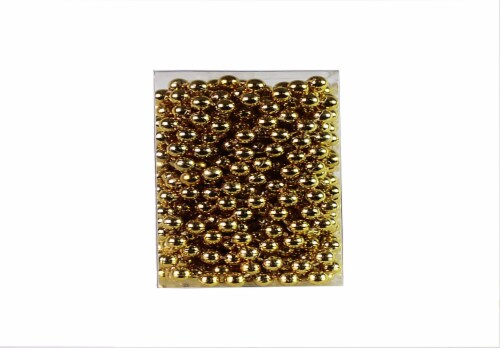 Holiday Home Bead Garland - Gold Perspective: front
