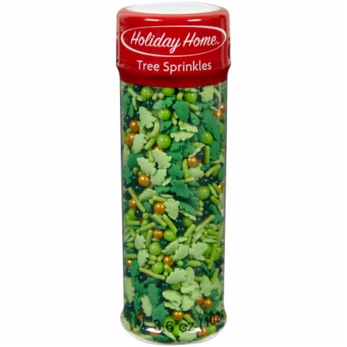 Holiday Home™ Christmas Tree Sprinkles - Green Perspective: front