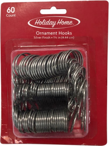 Wrapables Christmas Tree Ornament Hooks, S-Shaped Swirl Hooks (Pack of 80),  Silver & Gold, 80 Pieces - Fred Meyer