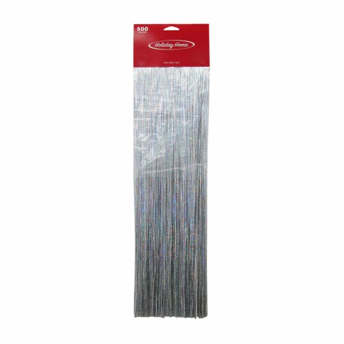 Holiday Home® Icicle Clip Strips - Silver Perspective: front