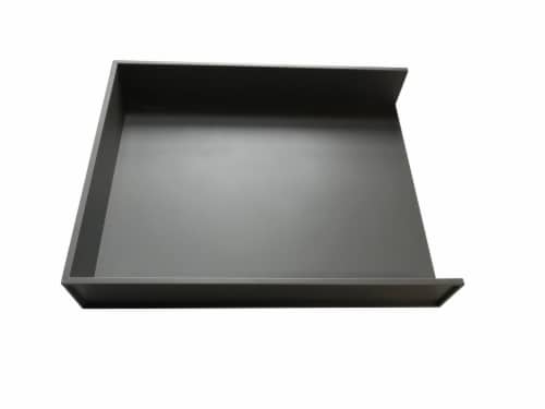 Everyday Living Correspondence Tray - Grey Perspective: front