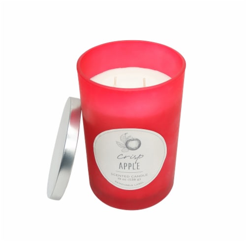 HD Designs Crisp Apple Candle Jar Perspective: front