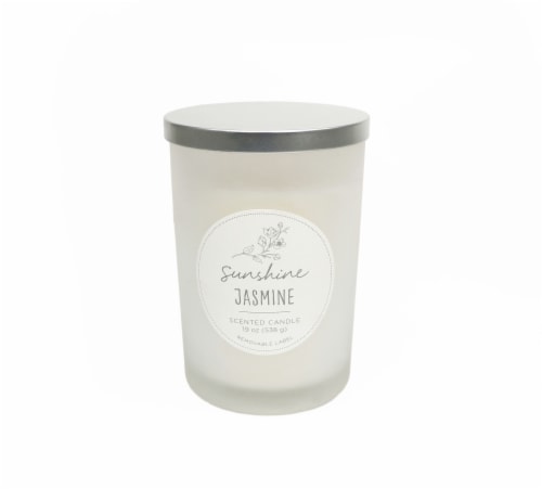 HD Designs Sinshine Jasmine Candle Jar Perspective: front