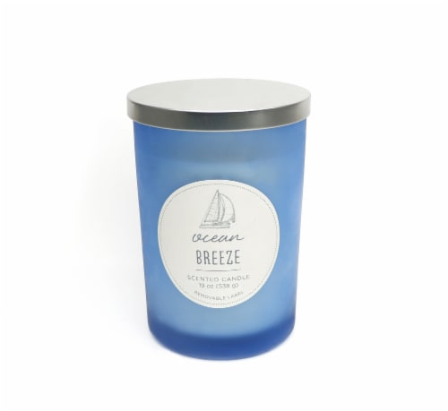 HD Designs Jar Candle - Ocean Breeze Perspective: front
