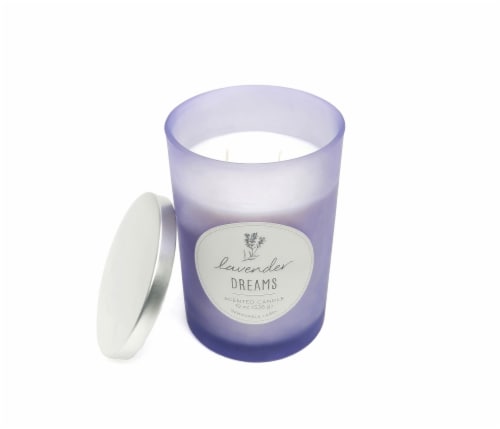 HD Designs Candle Jar Lavender Dreams Perspective: front