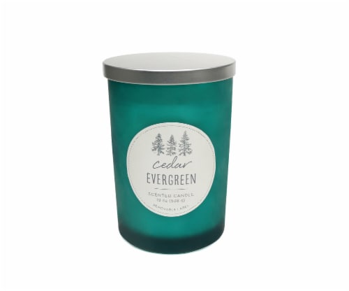 HD Designs Cedar Evergreen Jar Candle Perspective: front