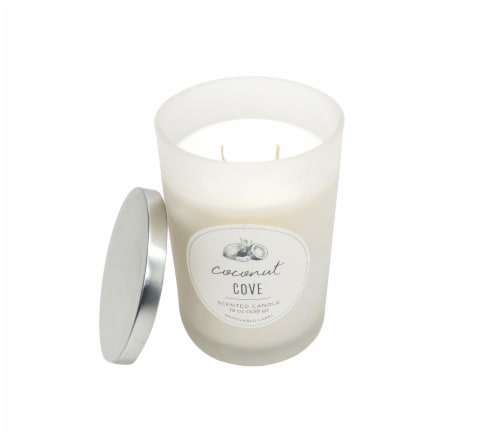 HD Designs Jar Candle Coconut Cove Perspective: front