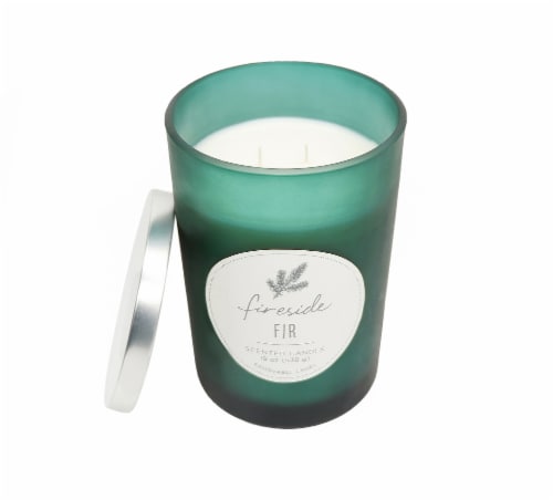 HD Designs Fireside Fir Candle Jar Perspective: front
