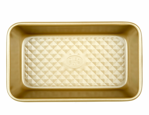 Dash of That Large Loaf Pan - Gold Perspective: front