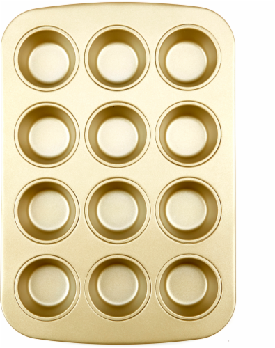 Dash of That Muffin Pan - Gold Perspective: front